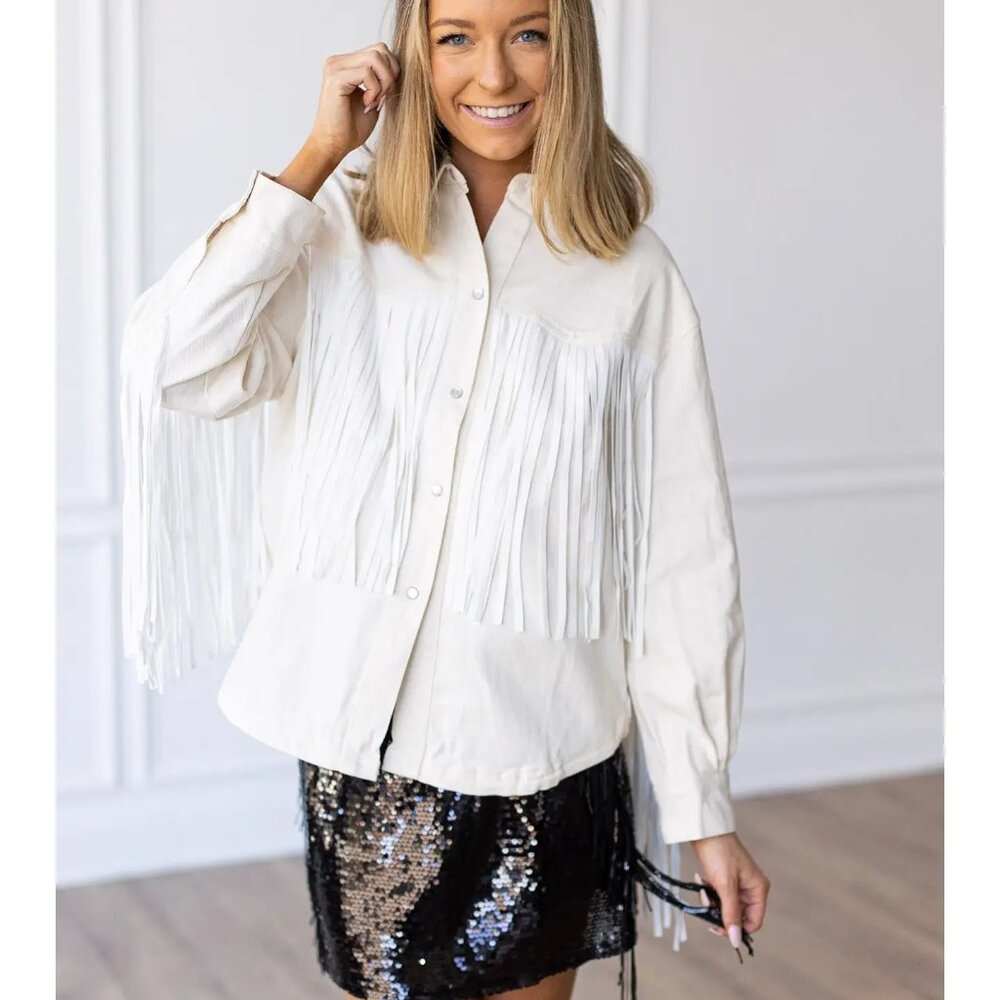 NWT Fringe Western Jacket - Picture 4 of 6